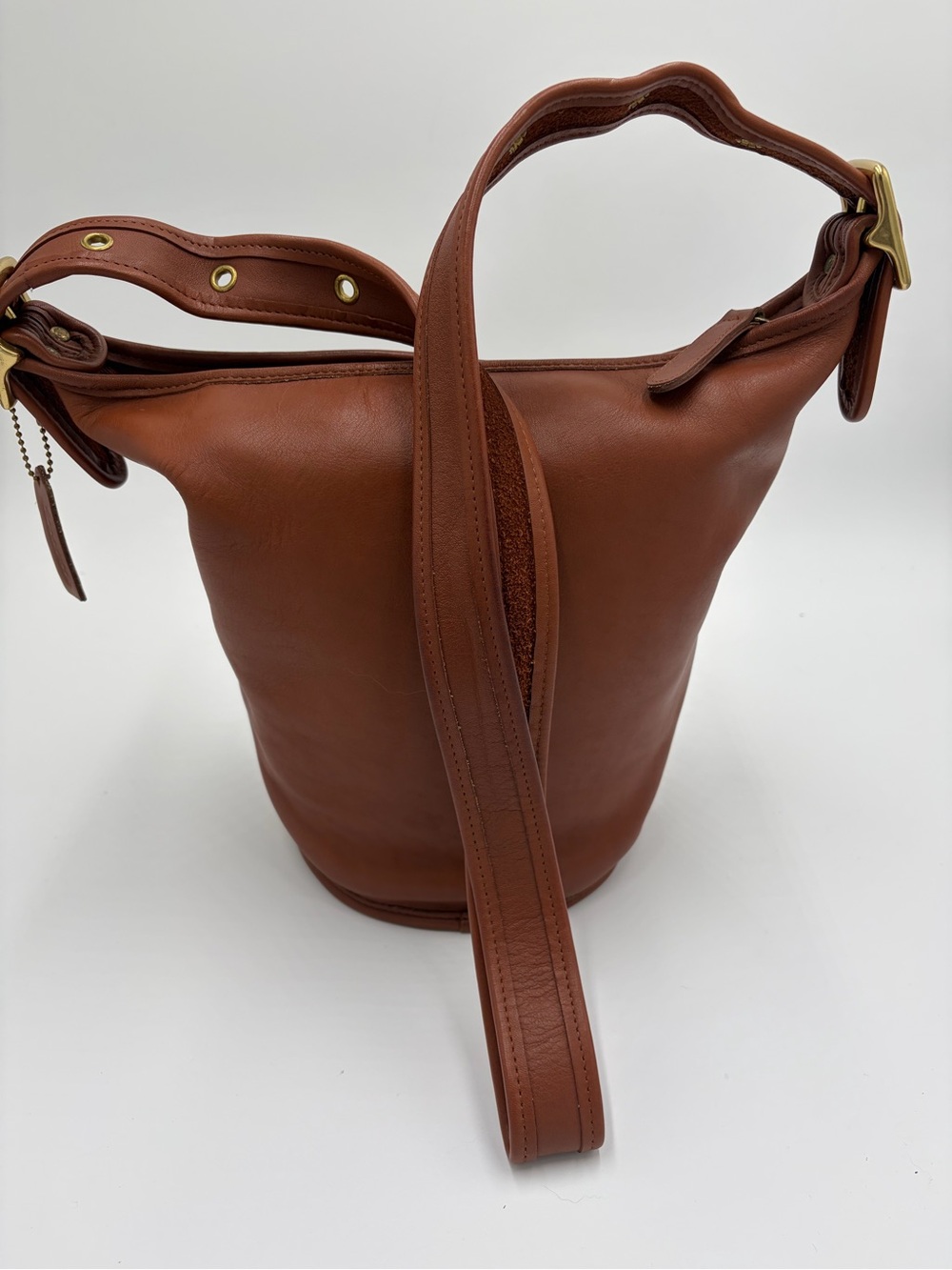 Vintage 1996 Coach Helen’s Legacy 9953 British Tan Leather Bag